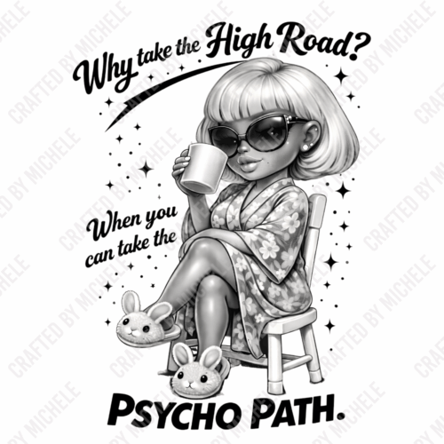WHY TAKE THE HIGH ROAD