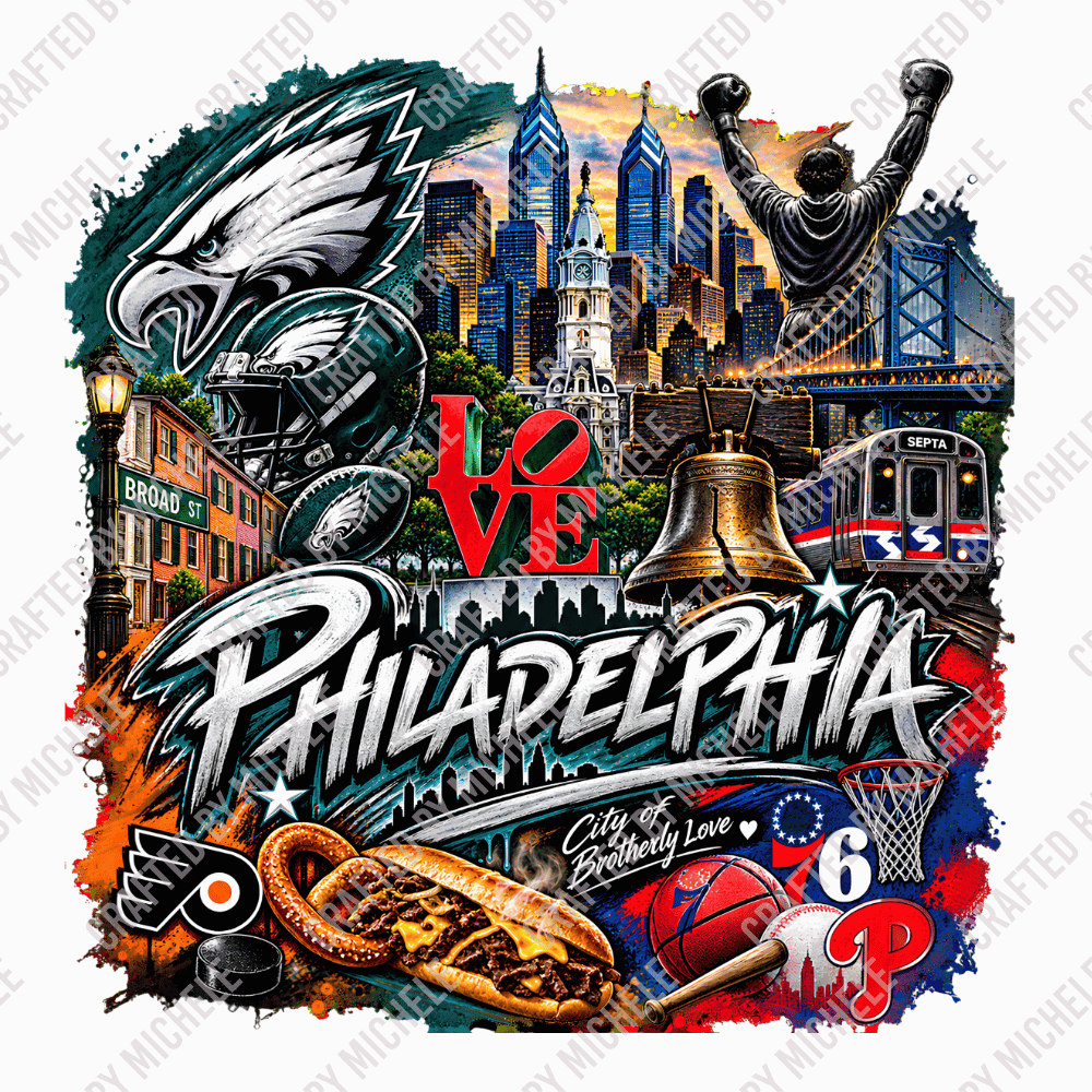 PHILADELPHIA SPORTS COLLAGE